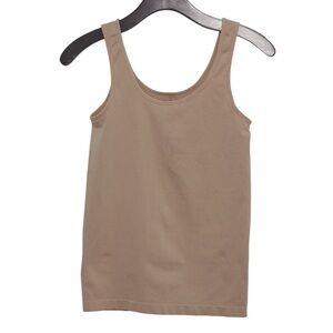 Marilyn Monroe Intimates Nude Sleeveless Shape-wear Tank Top